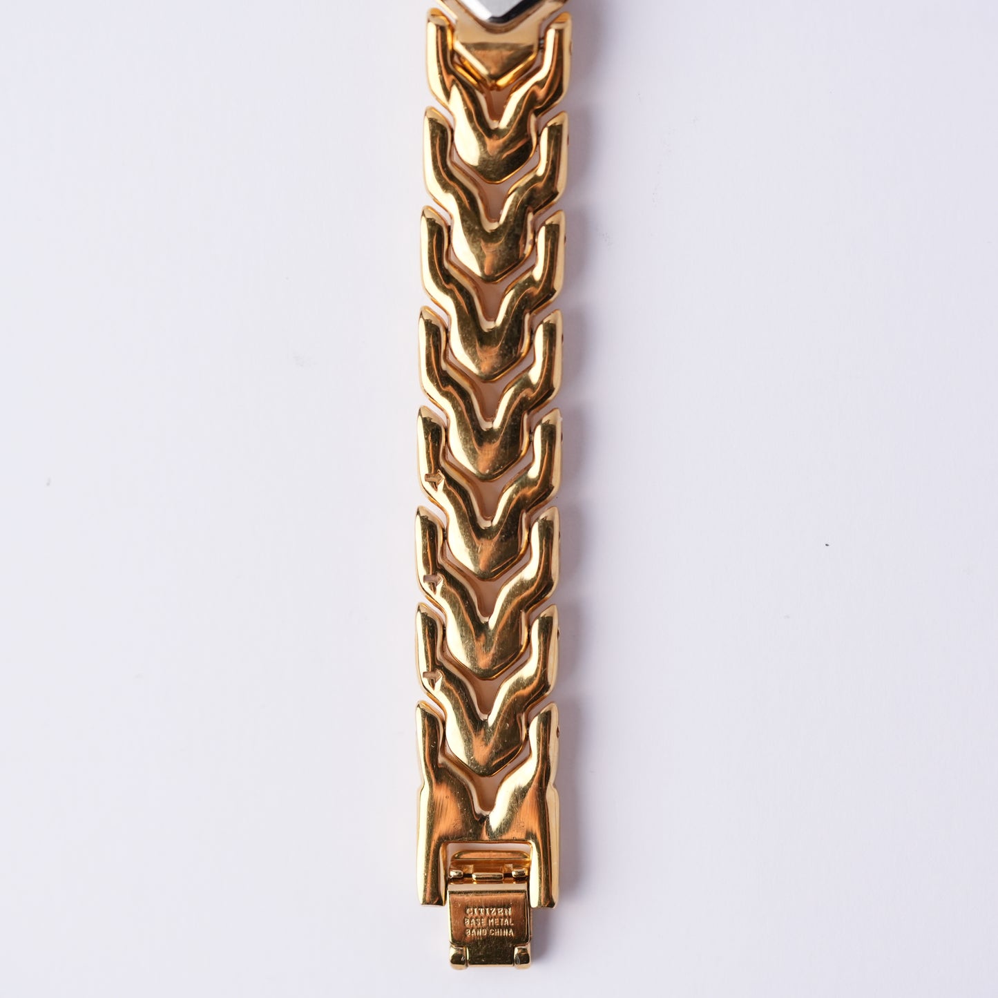 Citizen Cerulean Blue Hexagon Dial Watch