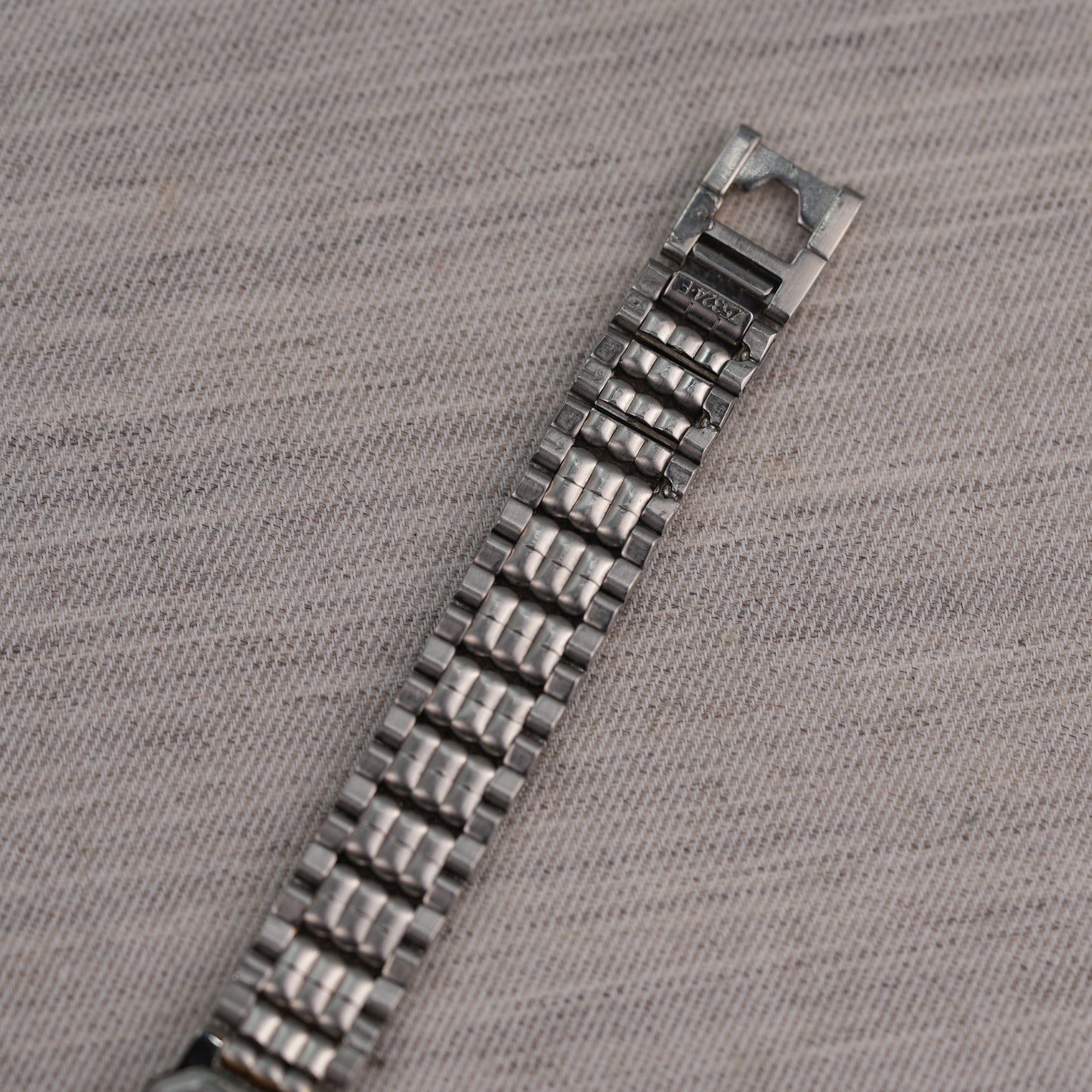 Seiko Two Tone Rectangular Tank Watch 2E20-6399