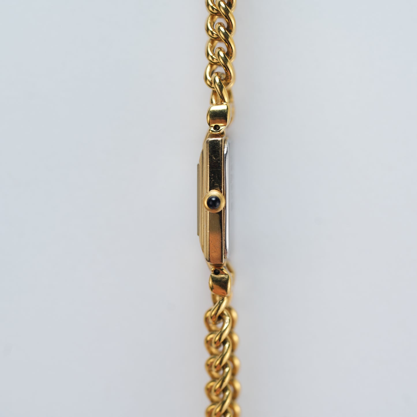 Pulsar Square MOP Dial Gold Tone V400-6020