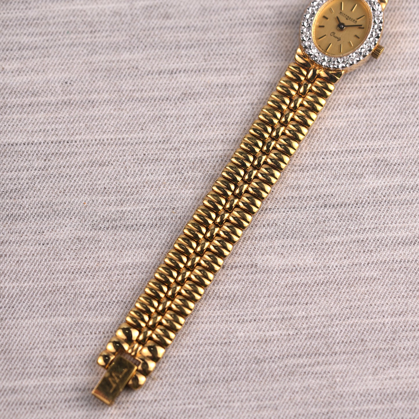 Wittnauer Diamond Bezel Watch
