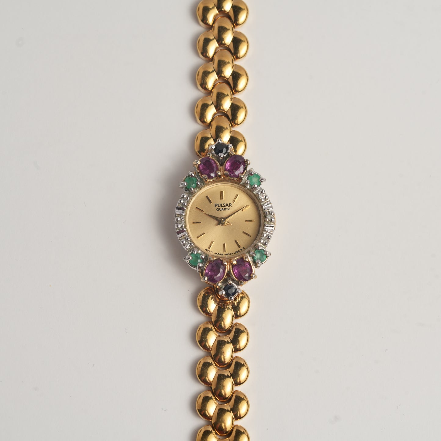 Pulsar Watch - Gemstone Accents
