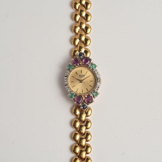 Pulsar Watch - Gemstone Accents