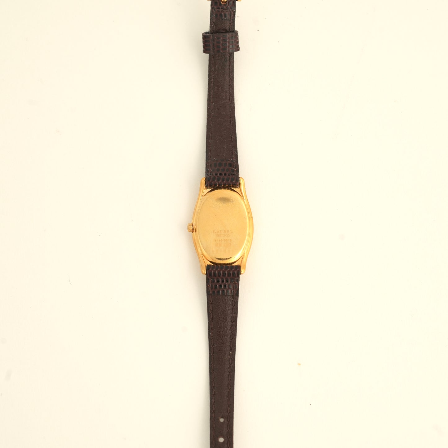 Laurel Seiko Oval Baignoire Style Watch 5A50-3010