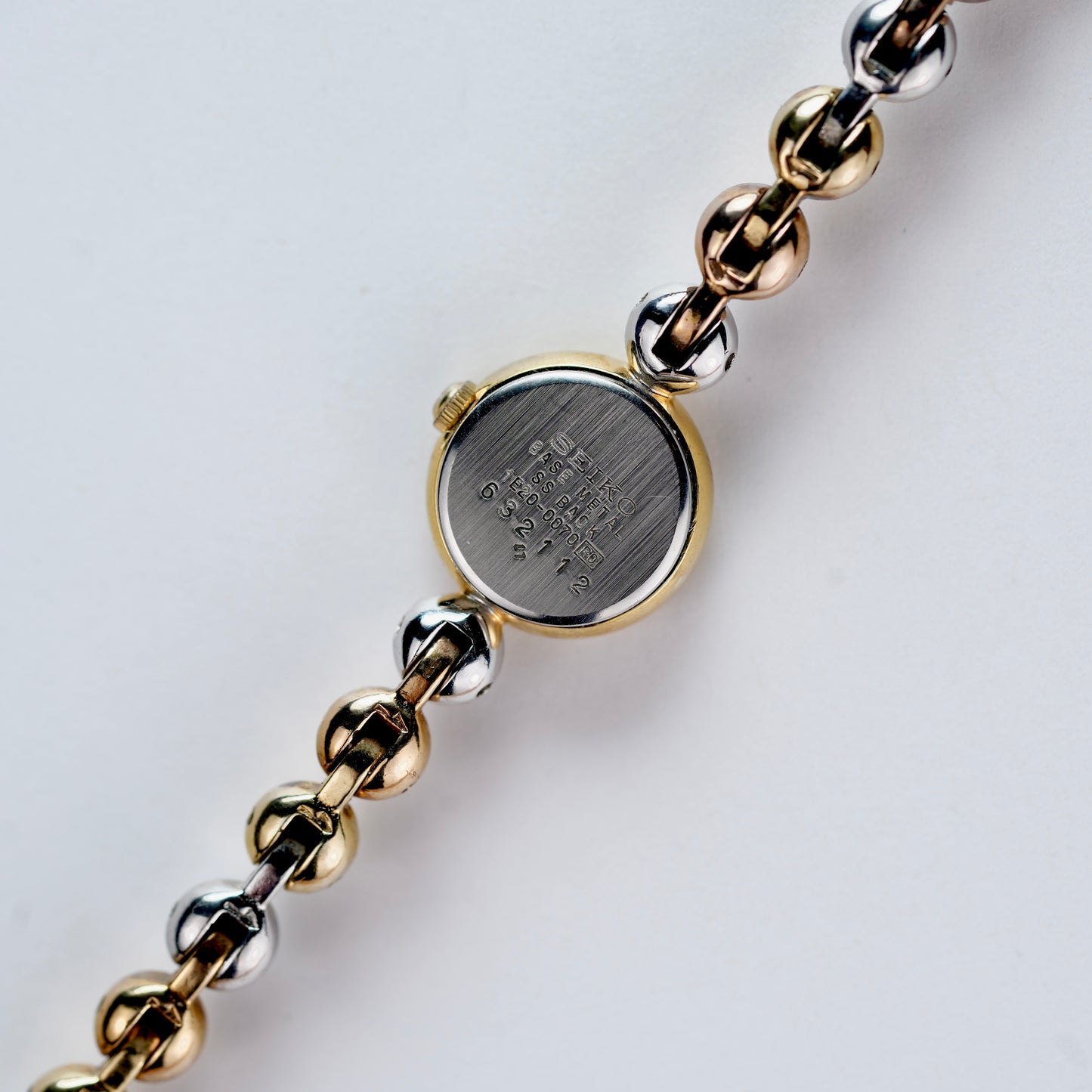 Tiny Seiko Tricolor Beaded Ball Bracelet 1E20-0070
