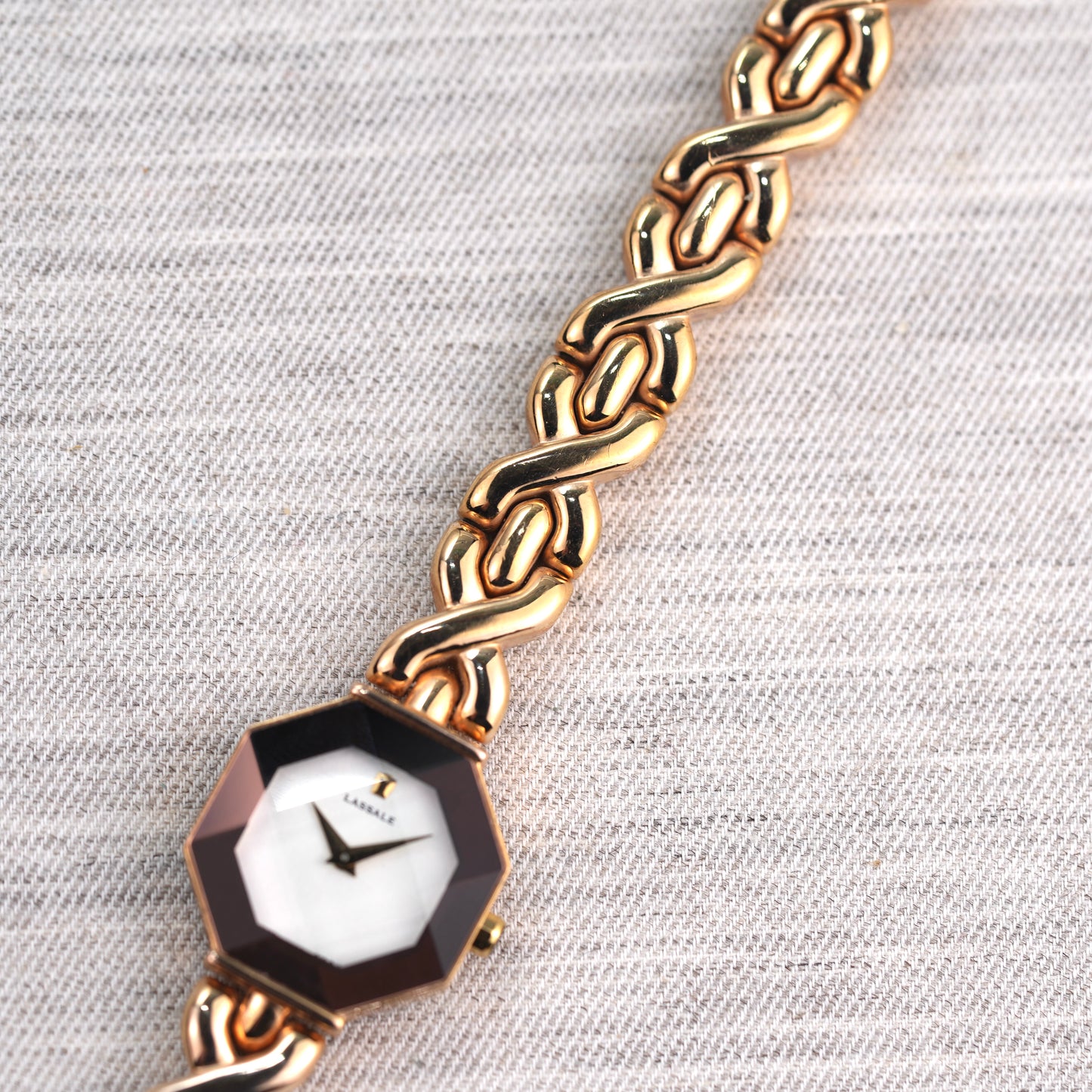 Lassale Pink Octagon Rose Gold 4N00-5769