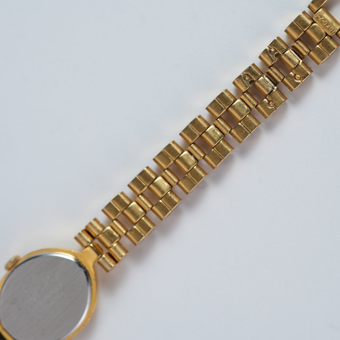 Pulsar Royal Blue Hexagon Dial Gold Tone V400-5860