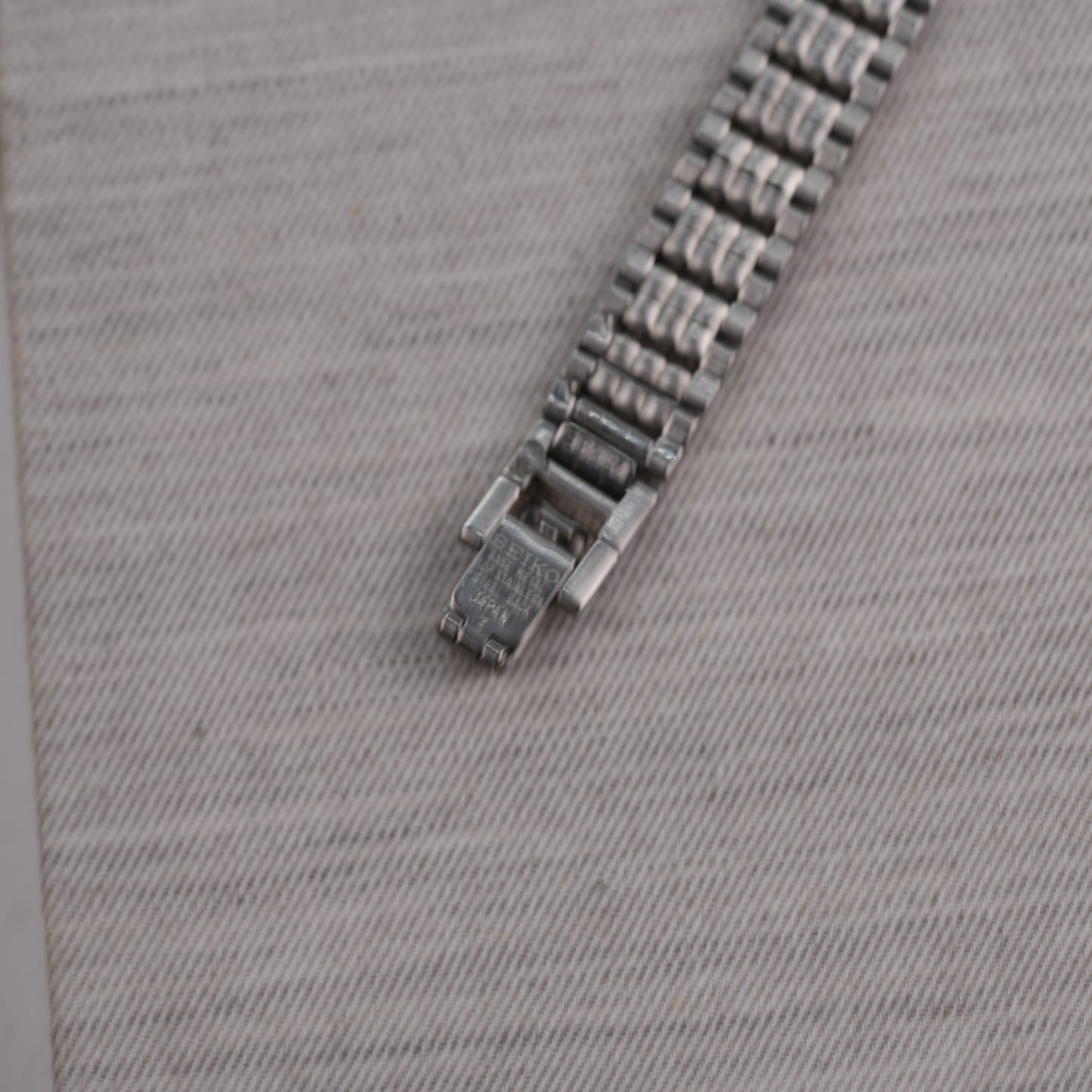 Seiko Two Tone Rectangular Tank Watch 2E20-6399