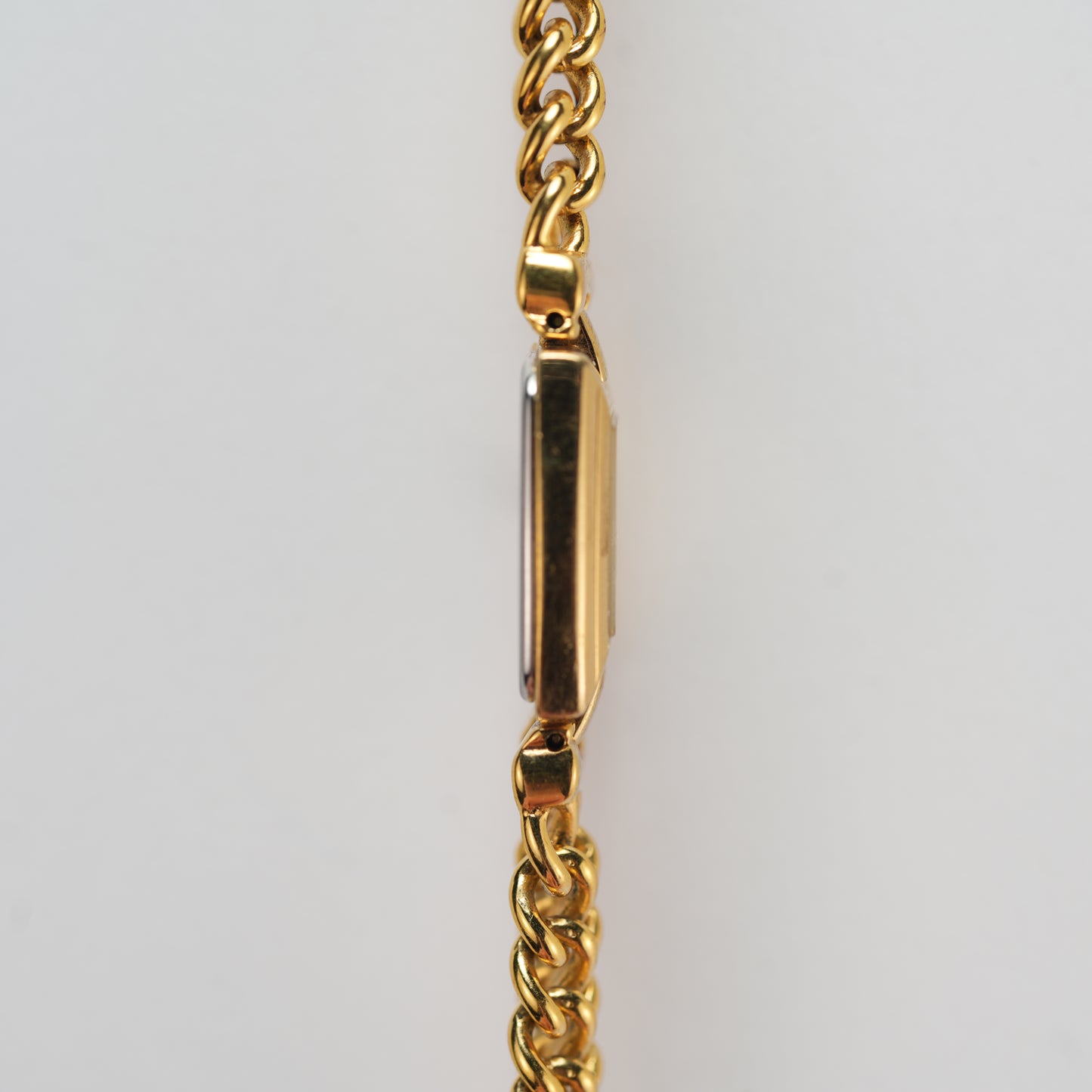 Pulsar Square MOP Dial Gold Tone V400-6020