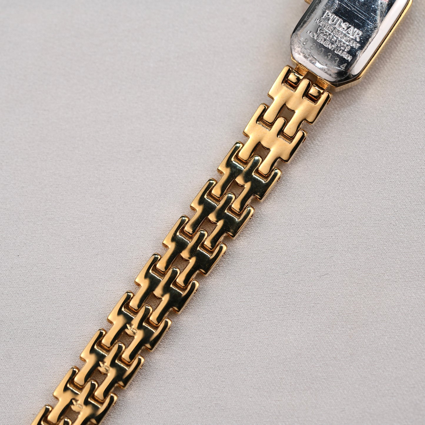 Pulsar V220-X029 Faceted Brown Gradient Dial Watch