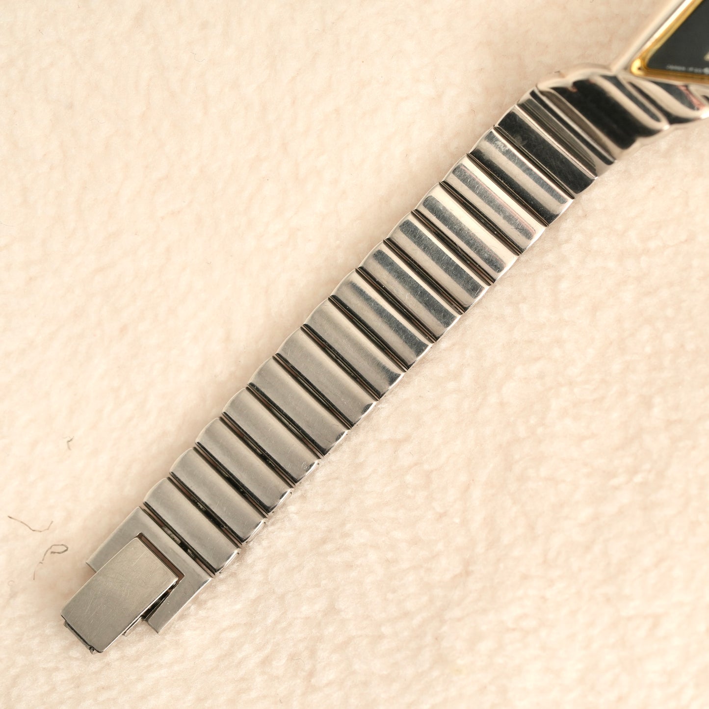 Seiko Half Moon Silver Black Dial 1F20-5D59 (Great Condition)