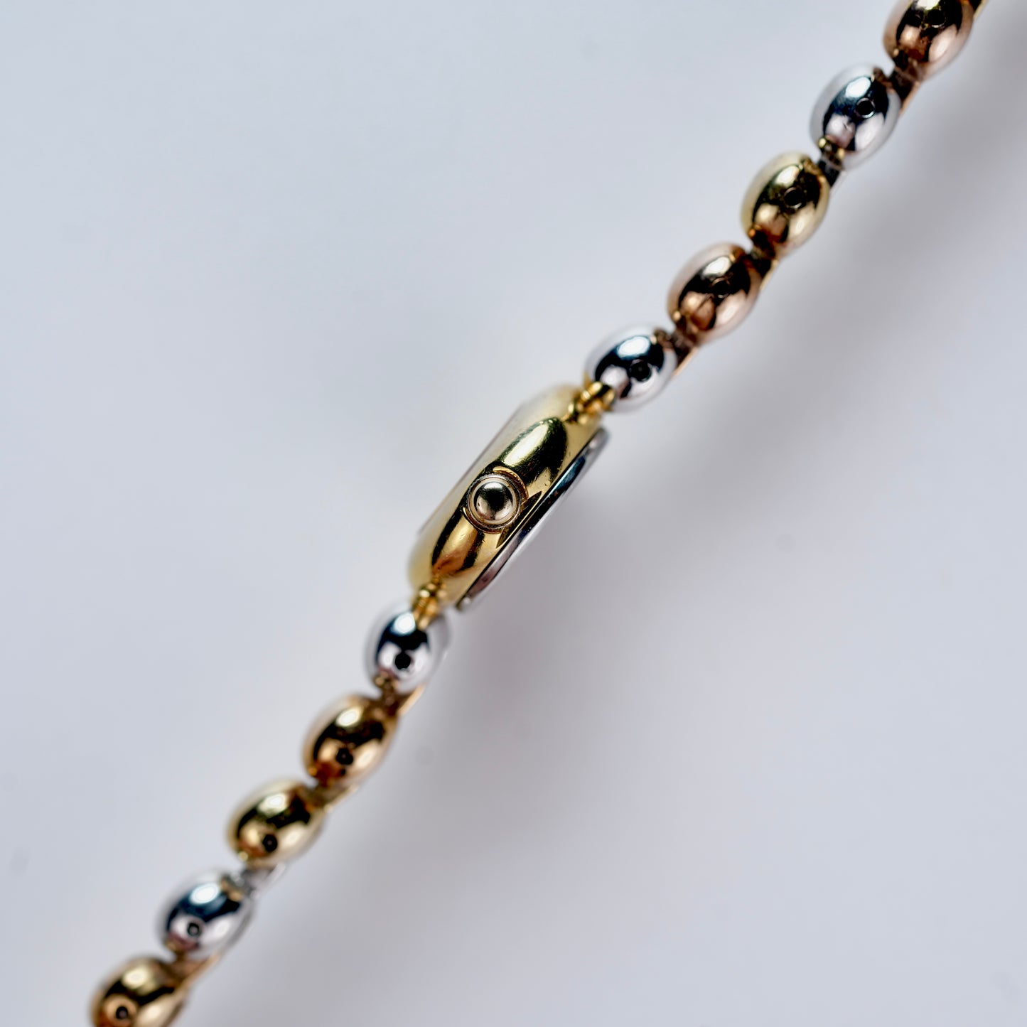 Tiny Seiko Tricolor Beaded Ball Bracelet 1E20-0070