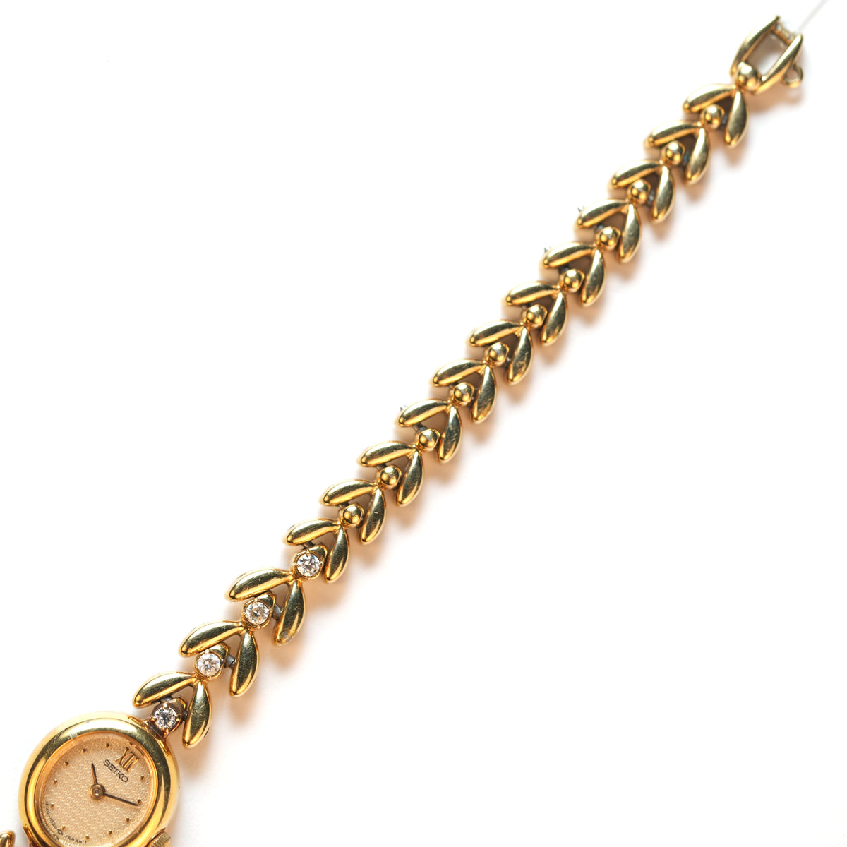 Seiko Diamond Leaf Bracelet 1E20-6050