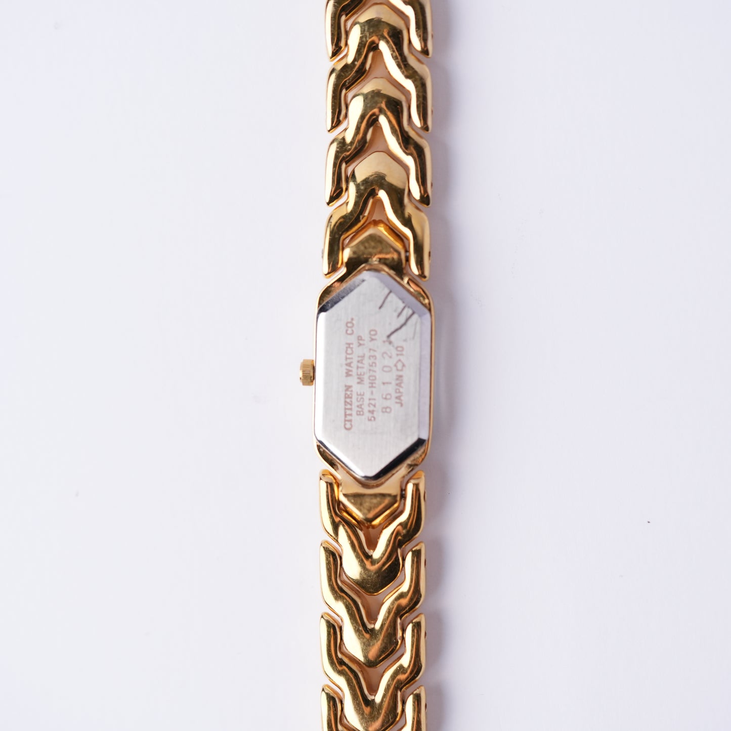 Citizen Cerulean Blue Hexagon Dial Watch