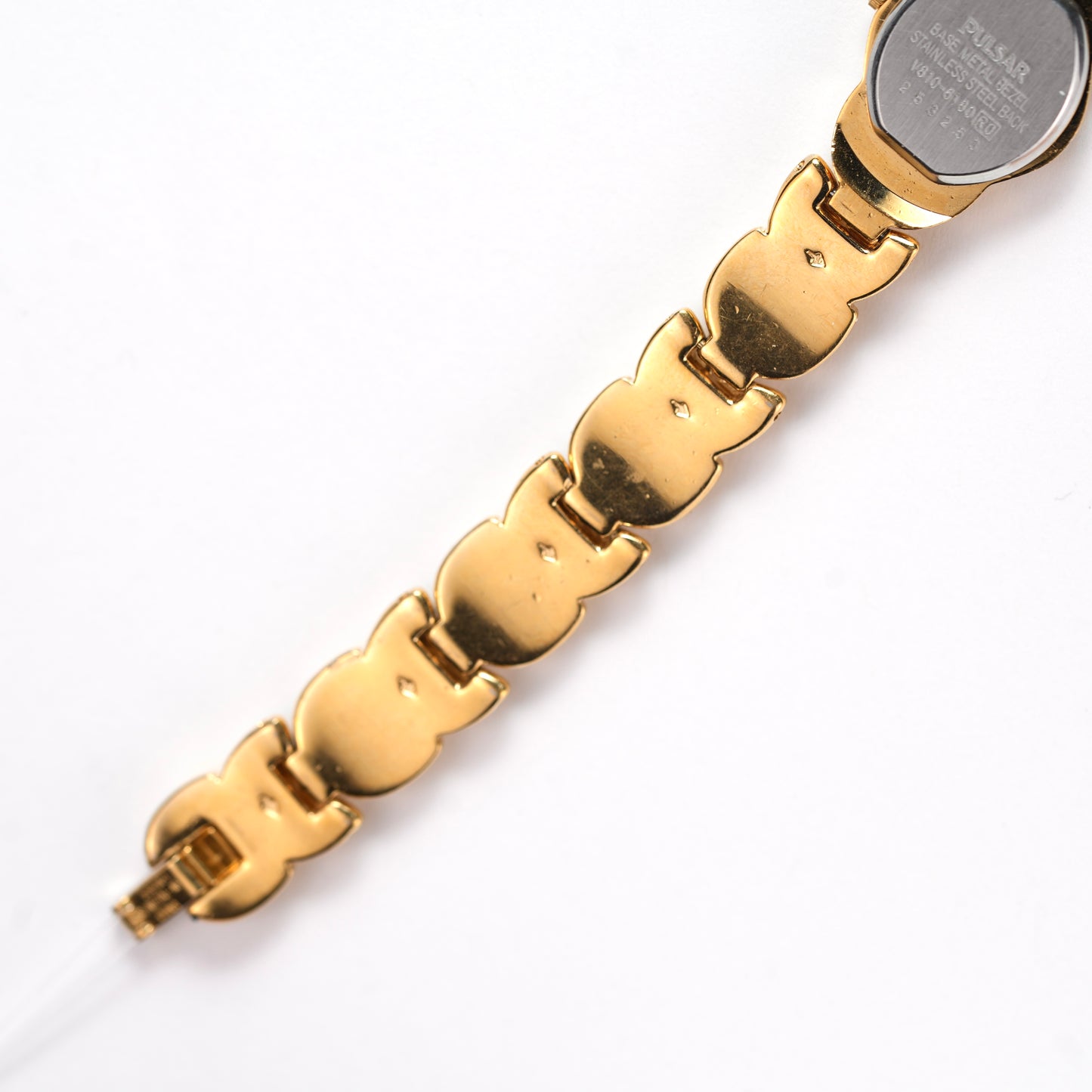 Rare Pulsar V810-6180 MOP Marquise Dial Watch