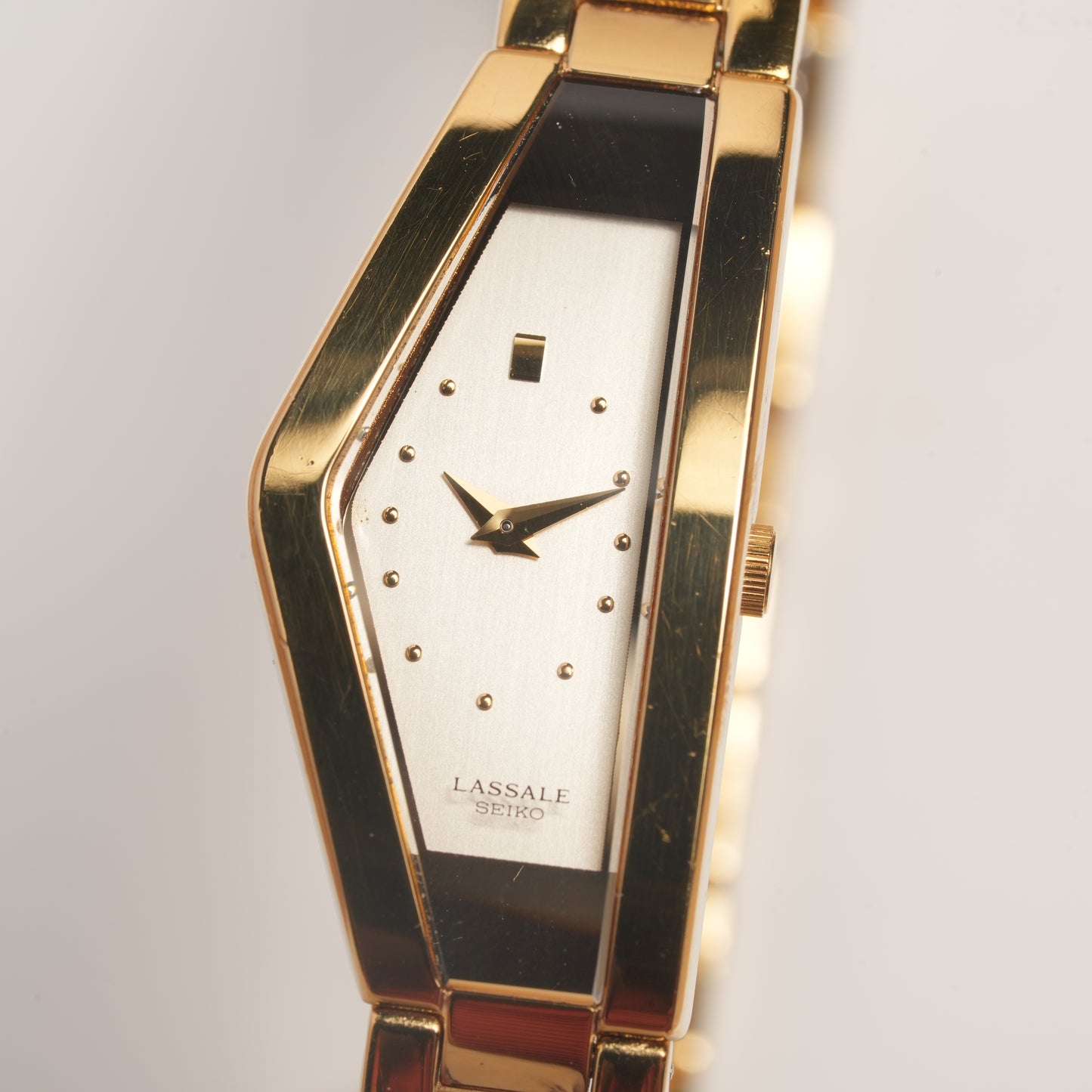 Lassale Seiko Half Moon Watch