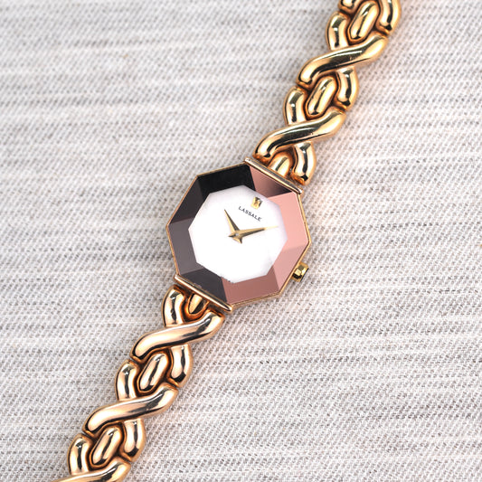 Lassale Pink Octagon Rose Gold 4N00-5769