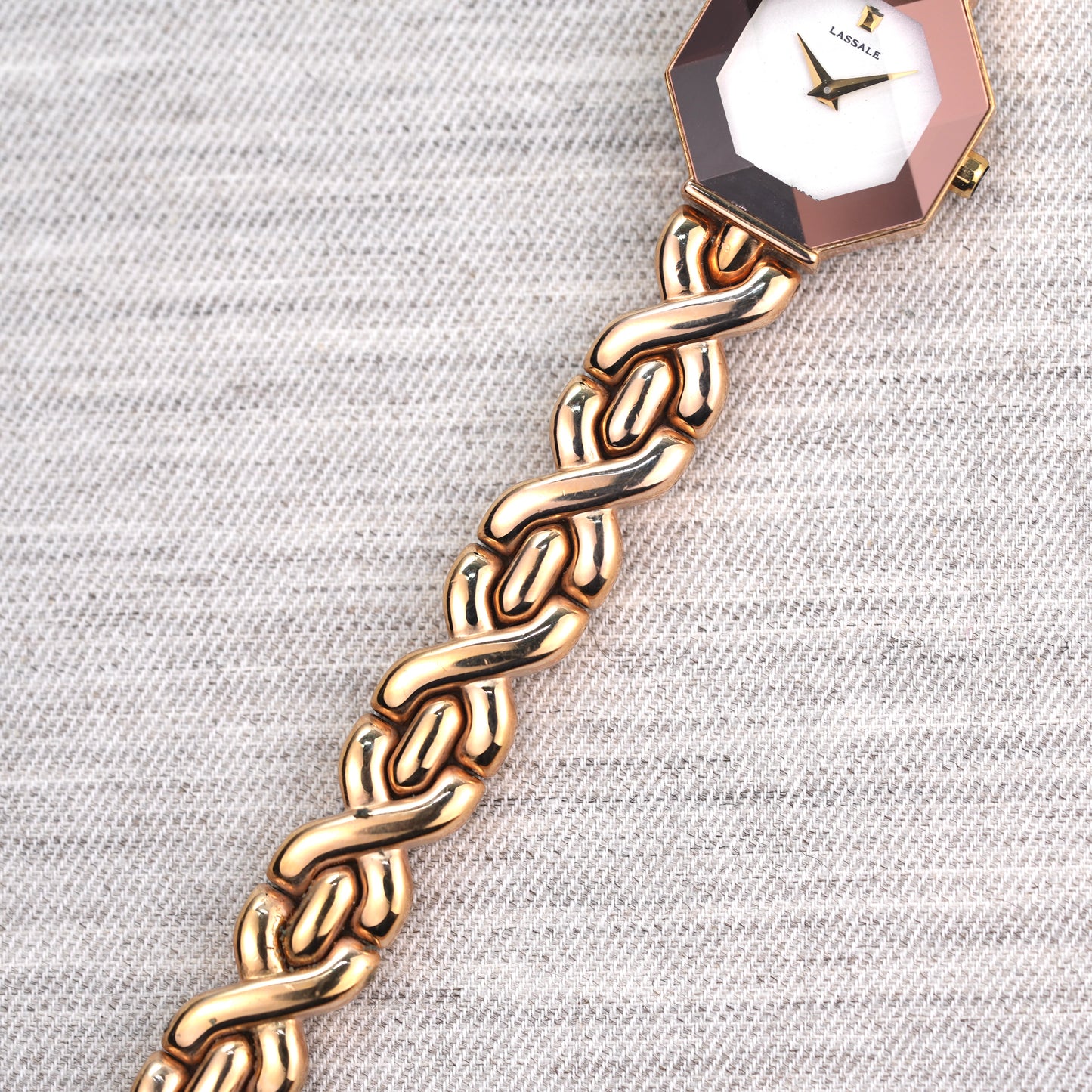 Lassale Pink Octagon Rose Gold 4N00-5769