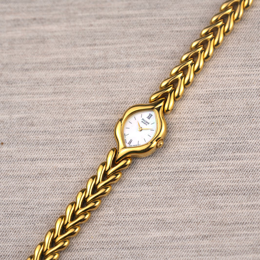 Pulsar Y150-5C50 MOP Marquise Dial Watch