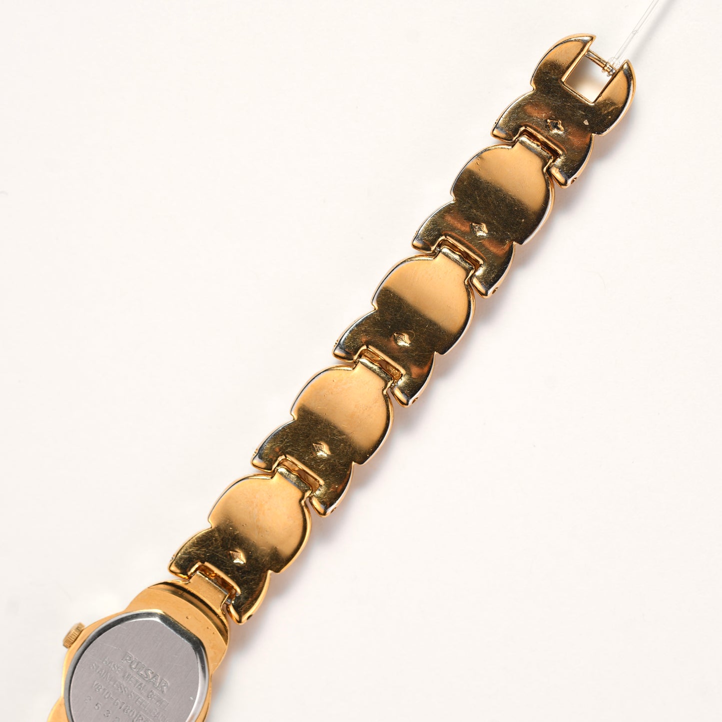 Rare Pulsar V810-6180 MOP Marquise Dial Watch