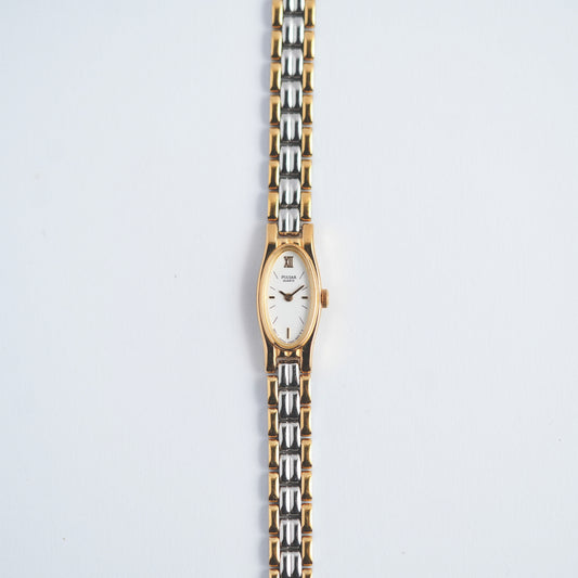 Pulsar V220-6190 Two Tone White Dial (Excellent Condition)