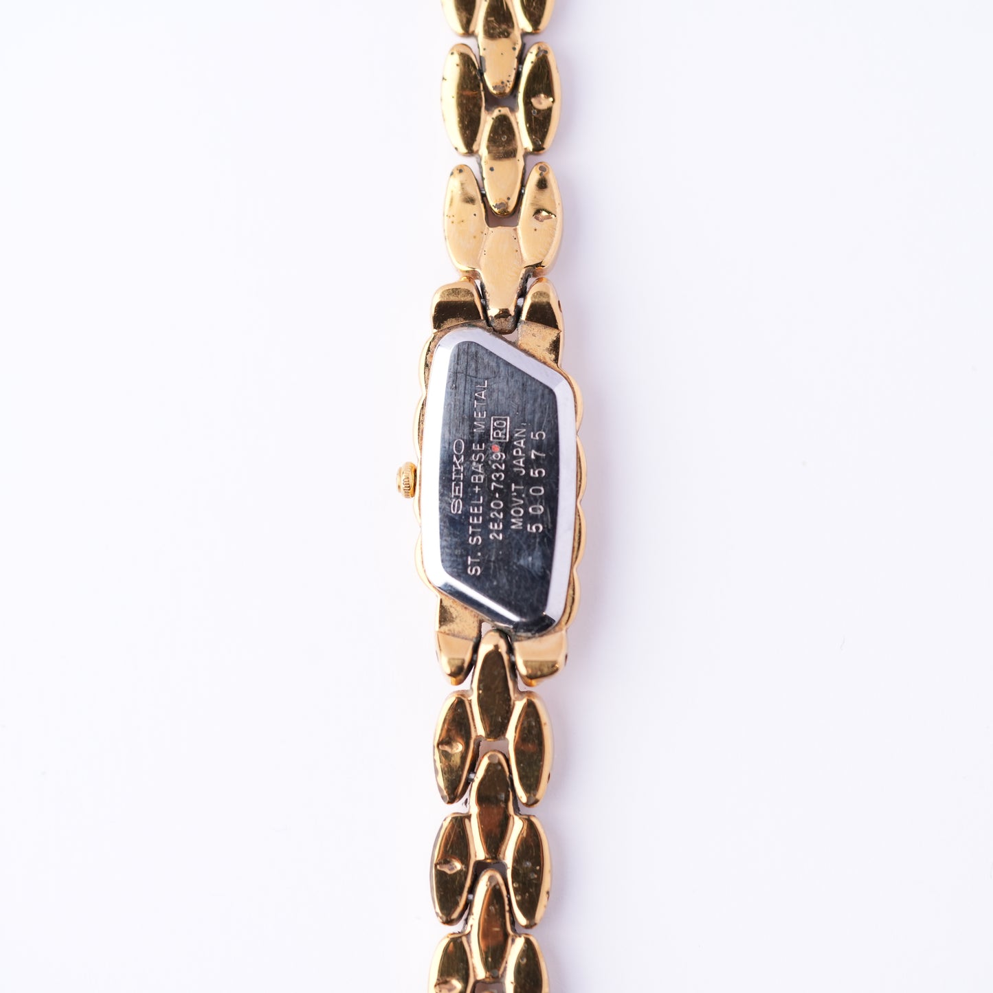 Seiko Asymmetrical Slim Gold Dial Watch (Great Condition)