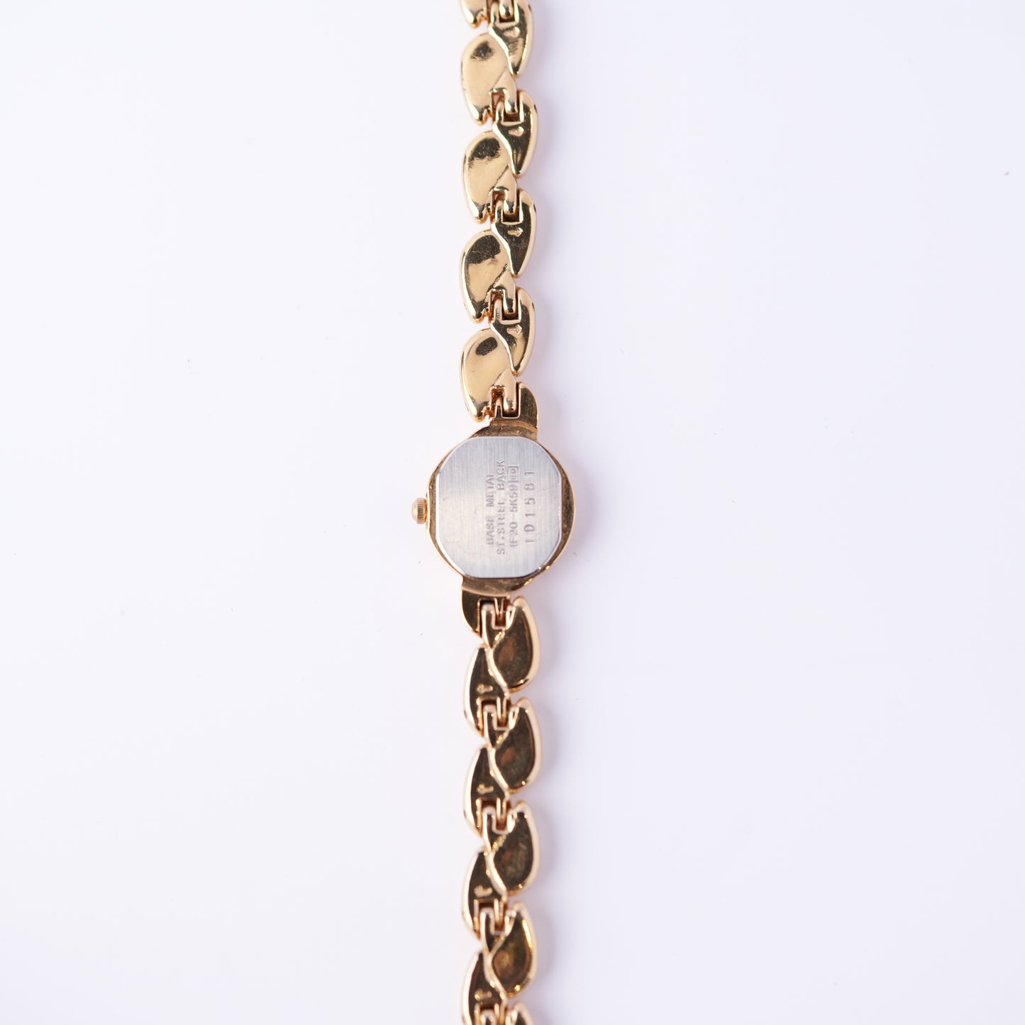 Seiko MOP Dial Waterdrop Gold Beacelet Watch 1F20-5K59