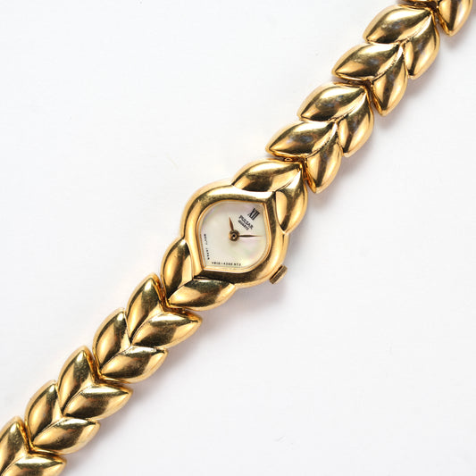 Rare Pulsar V810-6180 MOP Marquise Dial Watch