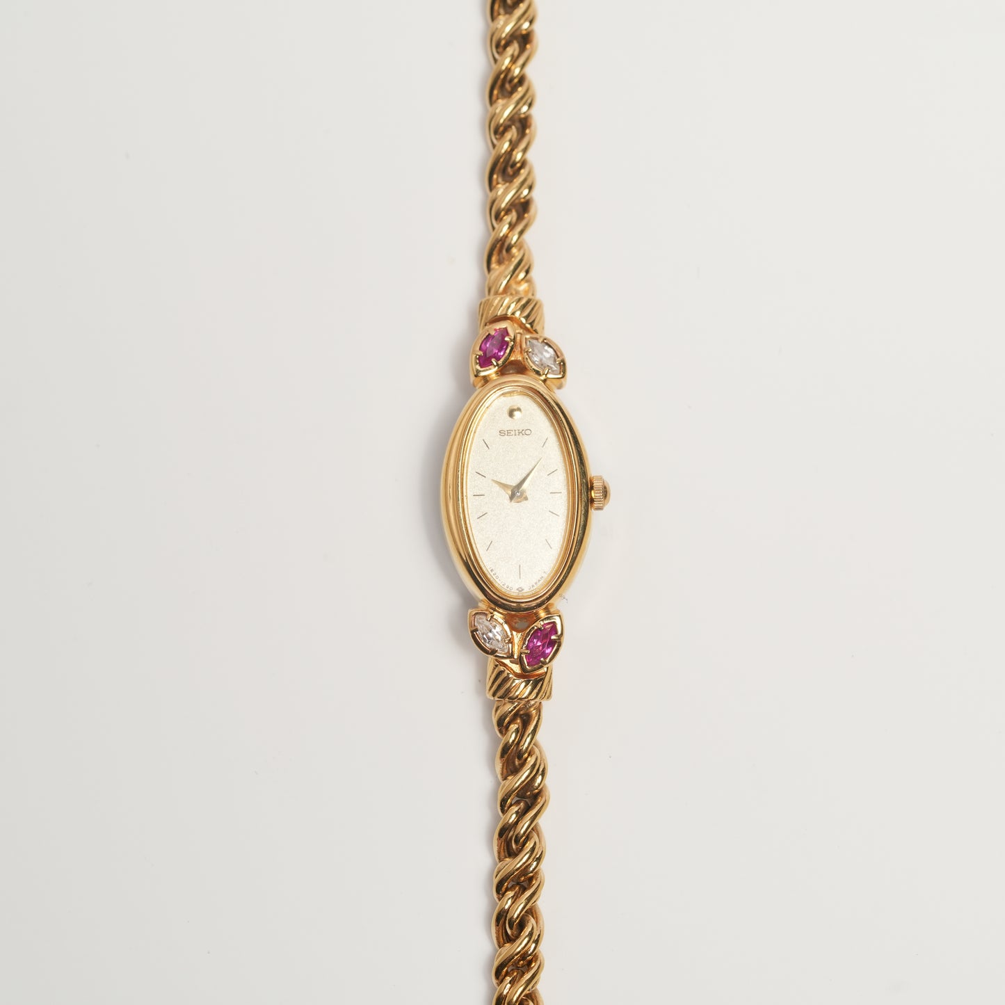 Seiko 1E20-5760 Ruby and Diamond (Excellent Condition)