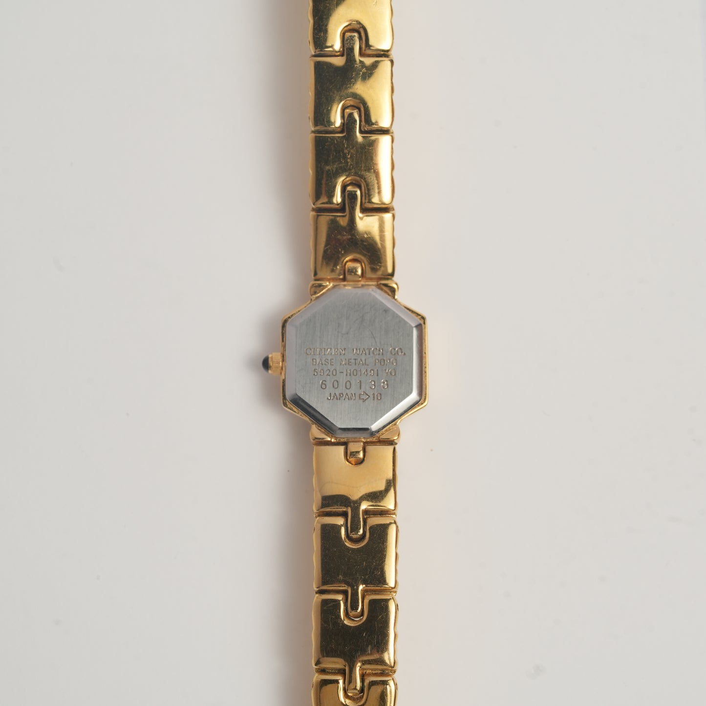 Citizen Elegance Gold Hexagon Di